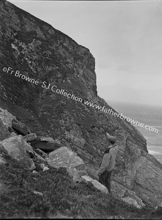 CLIFFS AT SIGNALL POINT WHERE POTEEN USED TO BE MADE